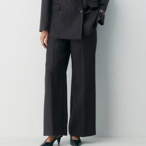 Aritzia Women's wool pinstripe Trousers
